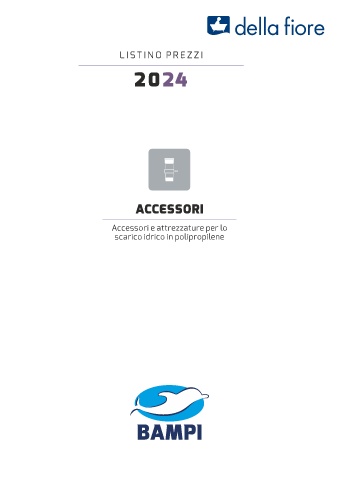 bampi - listino accessori 2024